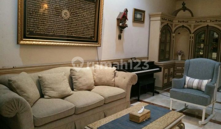 dijual rumah megah full furnished di duren sawit jakarta timur murah 2