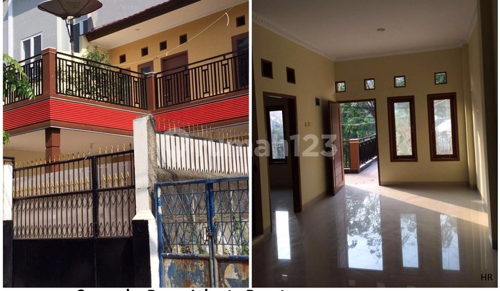 Rumah 2lantai siap huni di cempaka baru jakarta pusat 1