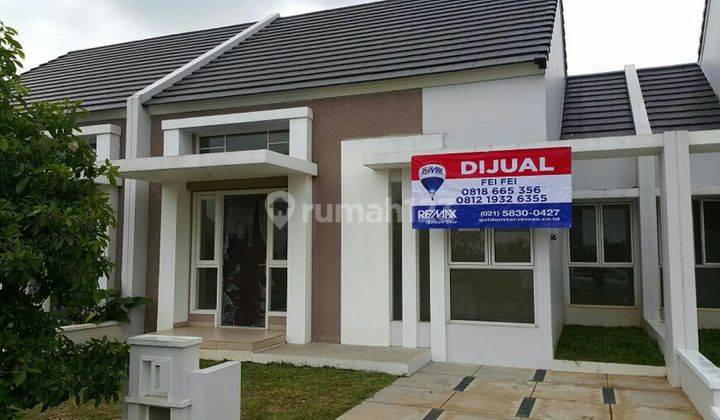 Rumah di cikupa cluster fedora suvarna jati 1