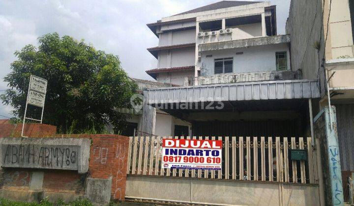 rumah strategis hoek pajajaran sukasari 1