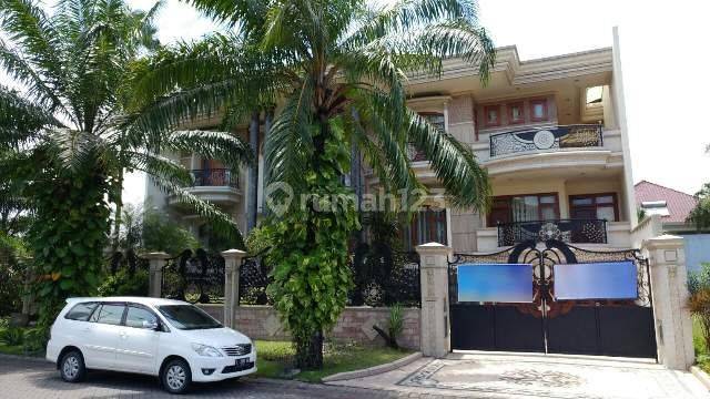 rumah mewah classic pakuwon indah jalan raya boulevard dekat kolam bebek 30m nego bagus 1