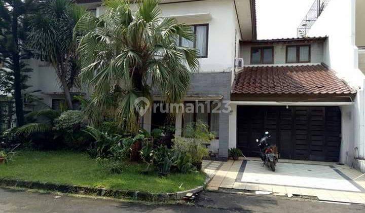 Rumah Bukit Cinere Dlm Kompl Bebas Banjir Sepanjang Masa Lt250m2,lb270m2,kt4+1km4+1,siap Huni,shm 1