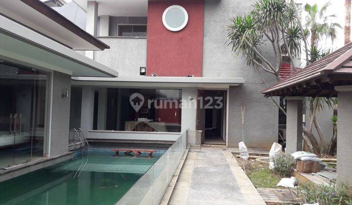 Rumah Mewah Bagus Dengan Swimming Pool Lokasi Strategis Di Sektor 3 Bintaro Jaya  1