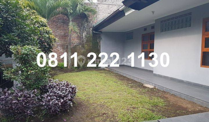 Rumah bagus Mega Permai – Pasteur. 1 Lantai. Taman Luas. SHM 2