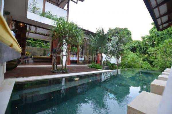 Disewakan Villa Tropis Suasana Hutan Lingk Tenang, Sepi, Fully Furnished. 1