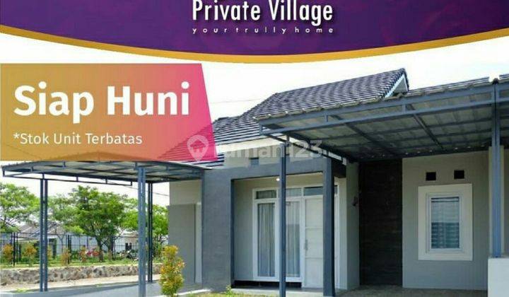 Hunian minimalis menawan Private Village 1