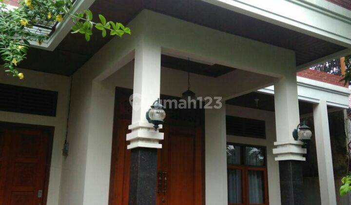 Rumah cantik full jati model jawa di bintaro tangerang selatan 1