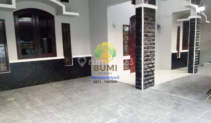 Rumah 2 Lantai Lokasi Colomadu, 5 meni Ke bandara 1