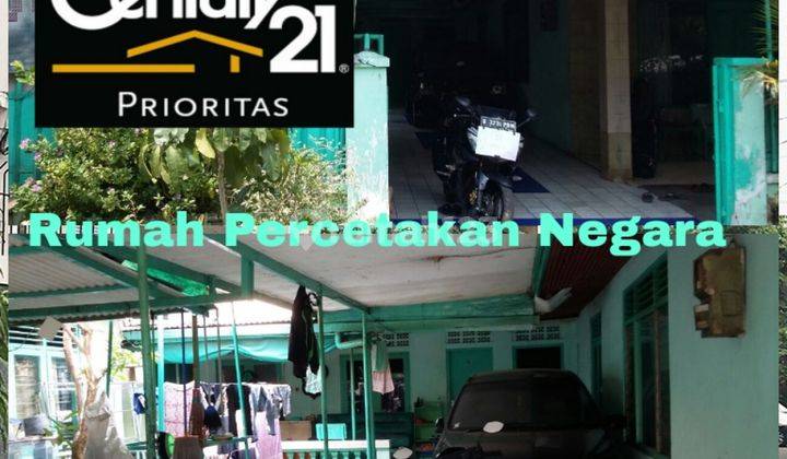 Rumah asri hunian Percetakan Negara Jakarta Pusat 1