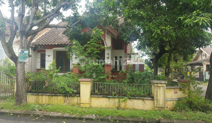 Rumah Hoek Villa Dago Pamulang Termurah, Asri LT 240 m2,, Akses Jalan 2 Mobil, Dekat Taman, dalam Cluster Eksklusif 2