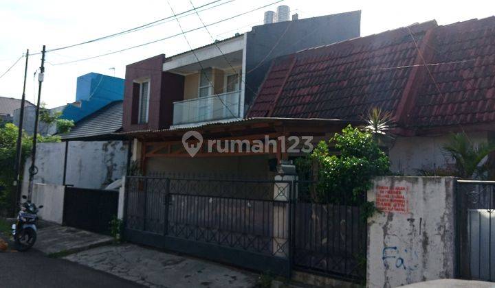 Rumah Murah Bintaro Jaya Sektor 2 LT 120m2 , Akses Jalan 2 Mobil, Dekat Taman, Parkir Luas 1