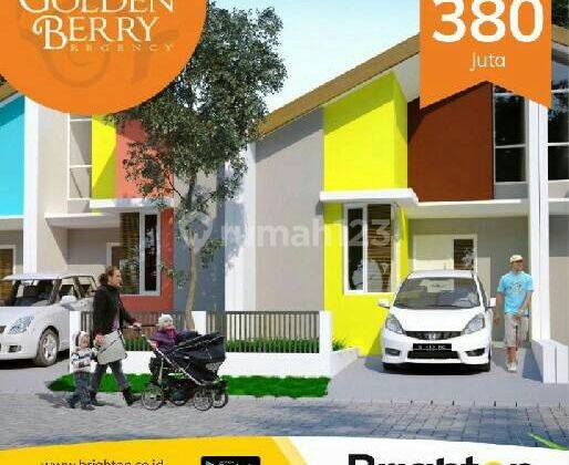 Rumah baru minimalis harga 380jutaan saja! di Golden Berry Regency Menganti 1