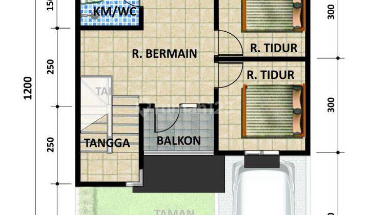 RUMAH BESAR 2 LANTAI DEKAT STASIUN 2