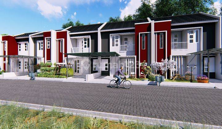 RUMAH TINGKAT HARGA BERSAHABAT DEKAT STASIUN 2