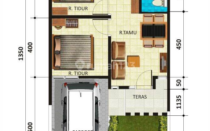 RUMAH MANIS MODERN BISA CICIL DP 2