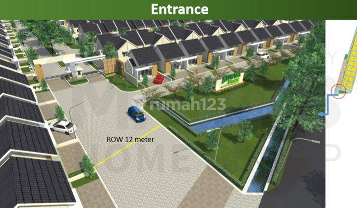 RUMAH MURAH ! SURYA BREEZE, Jl. Surowongswo, Gedangan, SIDOARJO 2