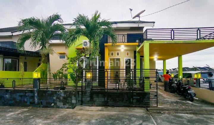 rumah asri di cluster full furnished 2