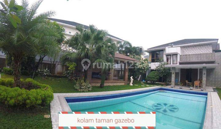 Rumah hook + kolam renang di cluster sentul city bogor  2