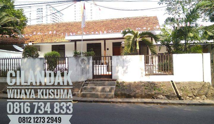 Rumah Jalan  Wijaya Kusuma I Cilandak Pondok Labu Besar Pinggir jalan Murah di Bawah Harga Pasar 1