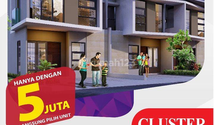 Rumah Cluster Thalassa Di Galuh Mas Karawang Barat Hanya Dp 2  1