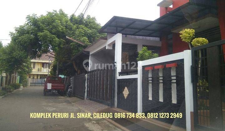 Rumah Cantik bagus Kokoh di komplek Peruri MURAH Nego sampai deal Strategis di bawah harga pasar 1