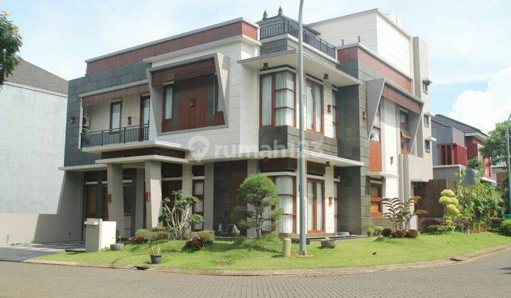 Rumah mewah modern klasik Delatinos di BSD tangerang selatan 1