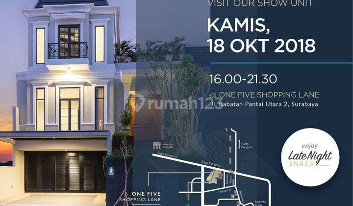 HUNIAN BARU DAN MEWAH DENGAN HARGA DAN CICILAN MURAH DI GRAND KENJERAN, SURABAYA 1