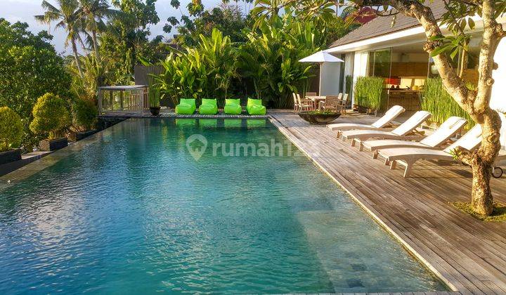 Villa for sale, rice field view, land 1,267 m2, Canggu, Badung, Bali 1