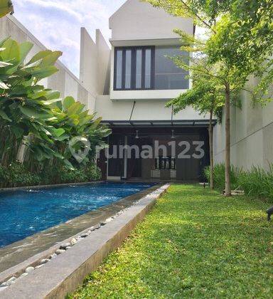 Modern Tropical Minimalist House In Compound Ajh02074 1