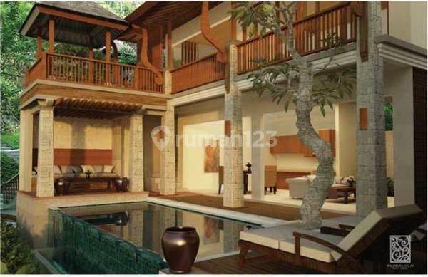 Indent Villa cantik 2 lantai 2KT 3KM Carport di Jl. Raya Mas Ubud One Gate System 2