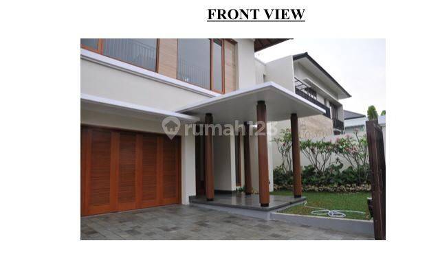 Beautiful Tropical Modern House In Cilandak Cipete Strategic Location 1