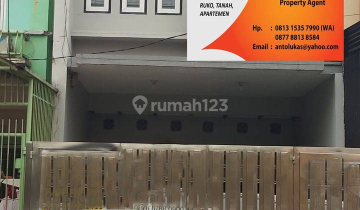 (0231JA)Di JUAL RUMAH TAMAN PERMATA PALEM(CENGKARENG) Rp1.2m nego 2