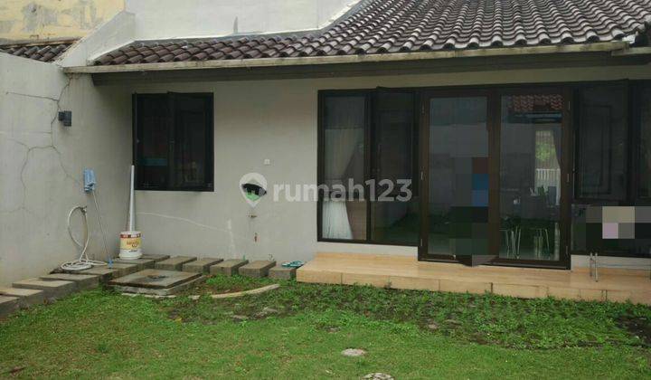 rumah atap baja, semi furnish di villa melati mas 2