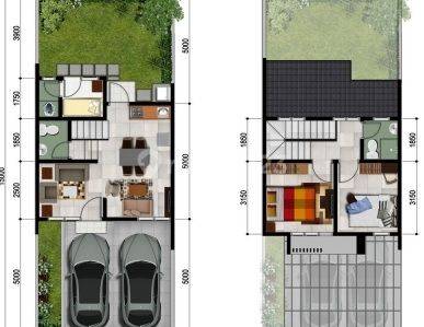 Rumah Moderen 2 Lantai Cluster Shinano JGC Cakung Jakarta Timur Harga 1,8M-an 2