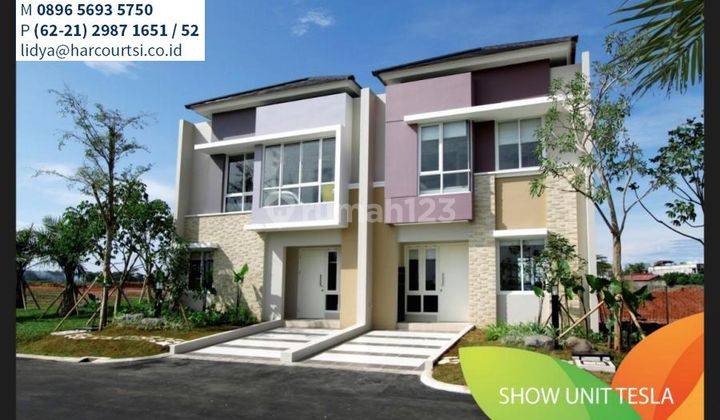 Rumah 2 Lantai Siap Huni Semi Furnished di Jl Gading Serpong Boulevard, Tangerang 1