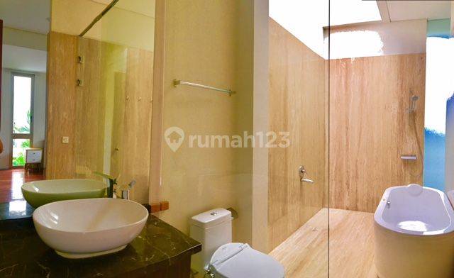 Bright Modern Minimalist House In Compound Cipete Ajh03048 2