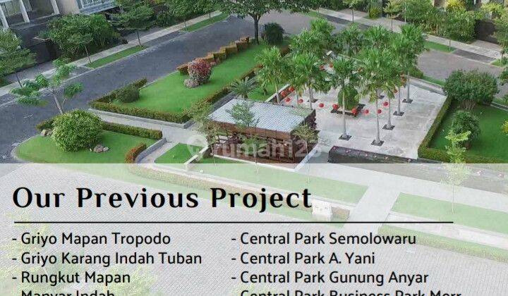 A.04A.Rumah CENTRAL PARK JUANDA RESIDENCE - Dekat RUNGKUT di SURABAYA SELATAN - 2% STOCK TERAKHIR MENUJU HABIZ (SUPER BEST SELLER) - STRATEGIS, RELATIF MURAH &amp; Dilengkapi 38 FASILITAS KOMPLIT (Grade A+++++) 2