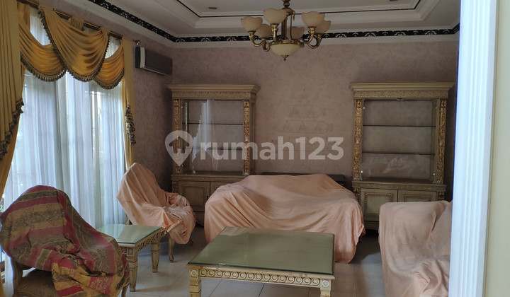 Rumah Mewah 2 Lantai, Lingkungan Elite, Row Jalan Lebar + Paving, Bisa untuk Rumah Tinggal / Kantor, Siap Huni - TAN - 2