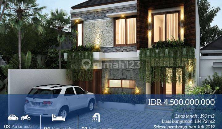 Rumah baru 2 lantai 184m2, di Jati Anom Pasar Minggu, Brand New. 1