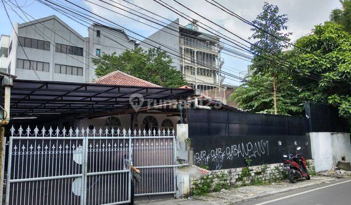 Rumah di tanah abang, jakarta pusat, ijin komersial , strategis dekat gajah mada, cideng, tomang 1