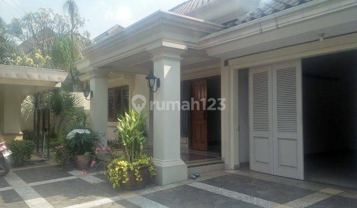 rumah siap huni dapat luas tanah besar dan murah diu bukit hijau pondok indah jaksel 1