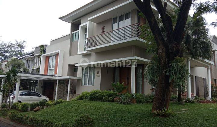 Rumah bagus bangunan mandiri timur selatan The Green BSD 1