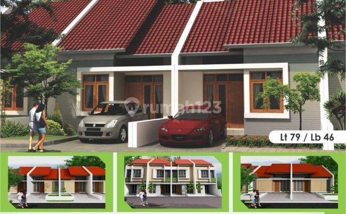 Rumah Baru 800Jt an Mainroad Ujung Berung Bandung 1