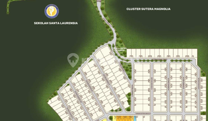 Compact House, Cluster Design, Sutera Narada, Alam Sutera, Strategic Location, Easy Payment Methods. 2