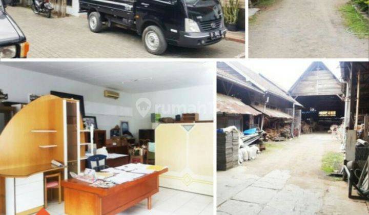 Rumah Semi Gudang Pinggir Jalan Raya 1