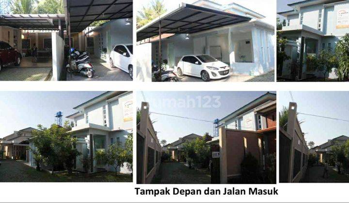 Rumah dan kantor ditepi jl raya tajem ada Swimming poll 2