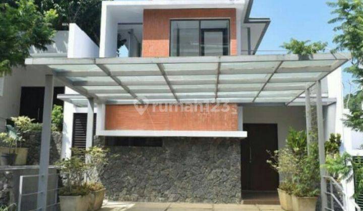 rumah cluster hunian 2 lantai minimalis di dago pramestha type Upslope 1