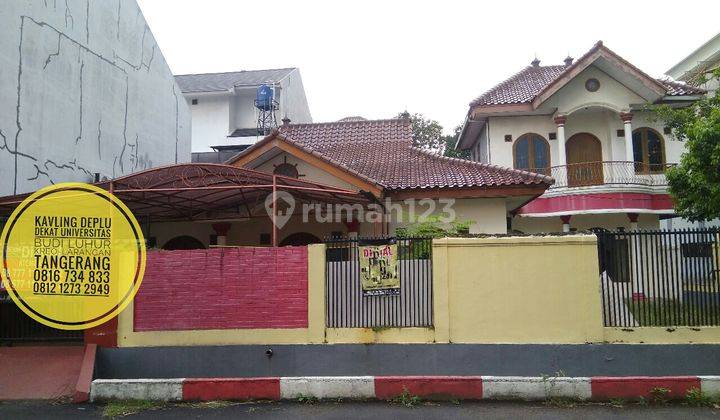 TERMURAH Rumah Kavling Deplu Kreo Dekat Universitas Budi Luhur Lt.625m2 bawah harga pasar Tangerang 1