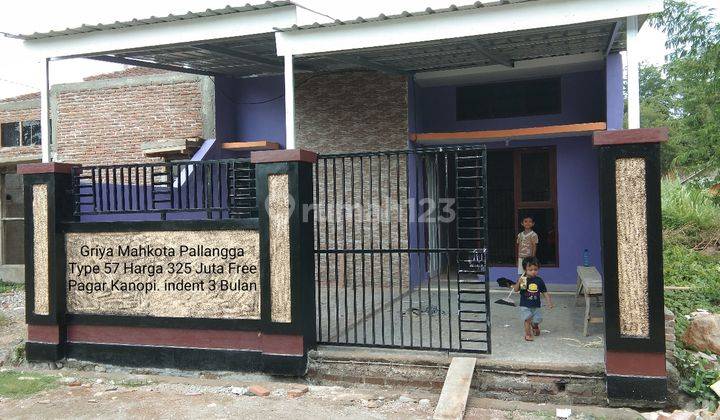 Rumah Baru Minimalis Griya Mahkota Pallangga Free Kanopi, Ac, Ajb, Balik Nama 2