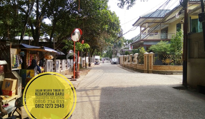 TerMURAH Rumah Mewah Huk Jalan Wijaya Timur III Lt.718 Petogogan Kebayoran Baru Jakarta Selatan bawah harga pasar Butuh Uang. 2